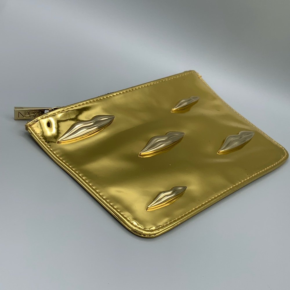 Nars Gold Makeup / Accessory Bag
